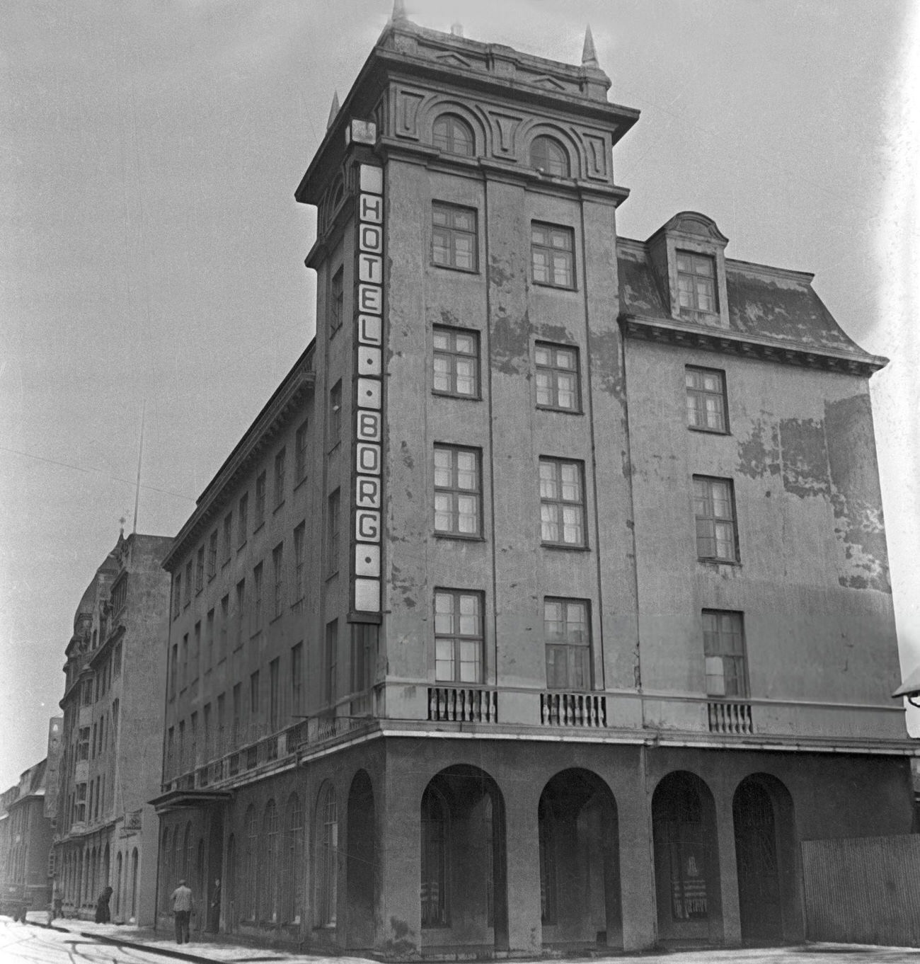 Hotel Borg in Reykjavik, Iceland, 1930s.