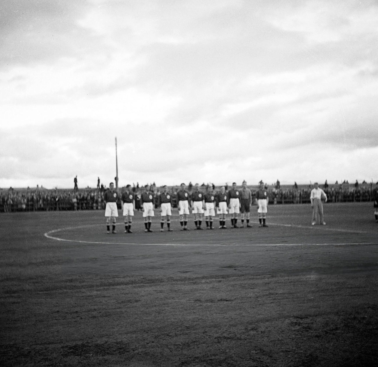 A football match in Iceland, 1930s.