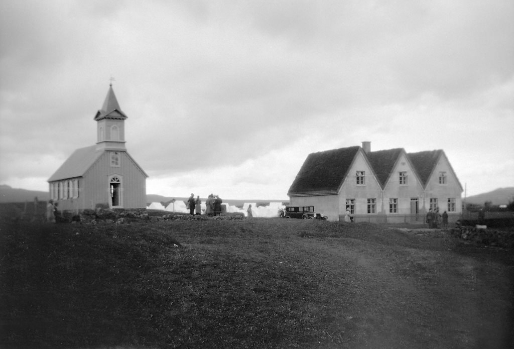 Thingvellir Church, Iceland.