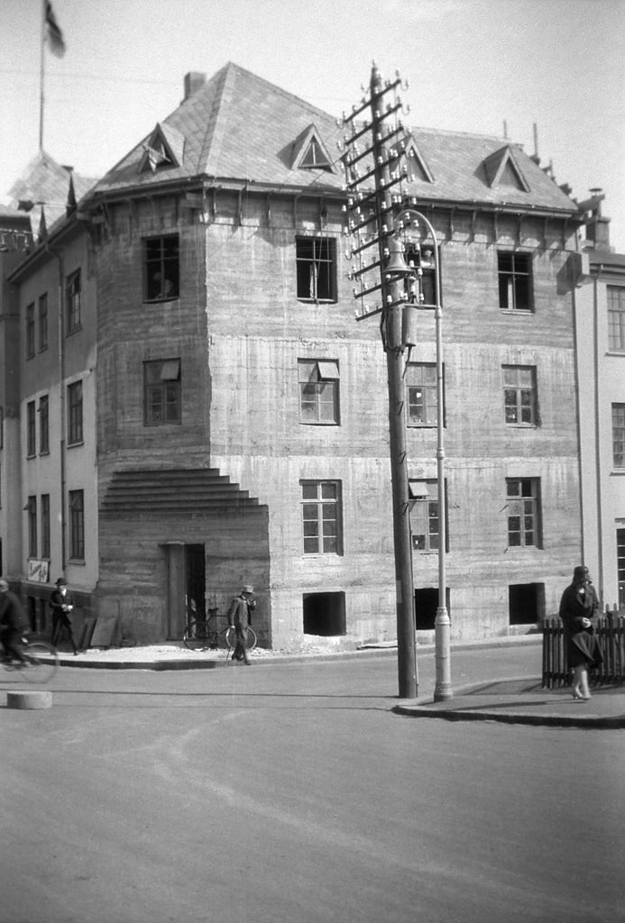 Salvation Army House in Reykjavik, Iceland.