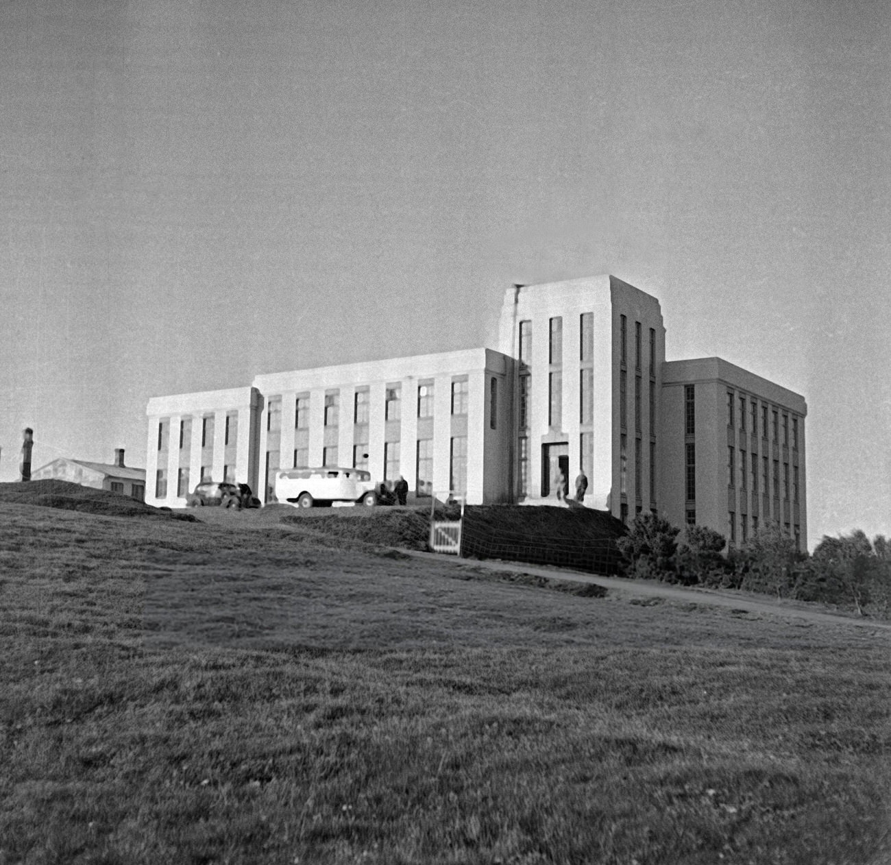 A modern building in Iceland, 1930s.