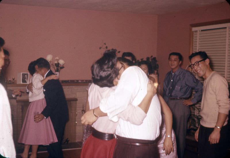 A Japanese-American Family's New Year's Eve in the Mid-1950s