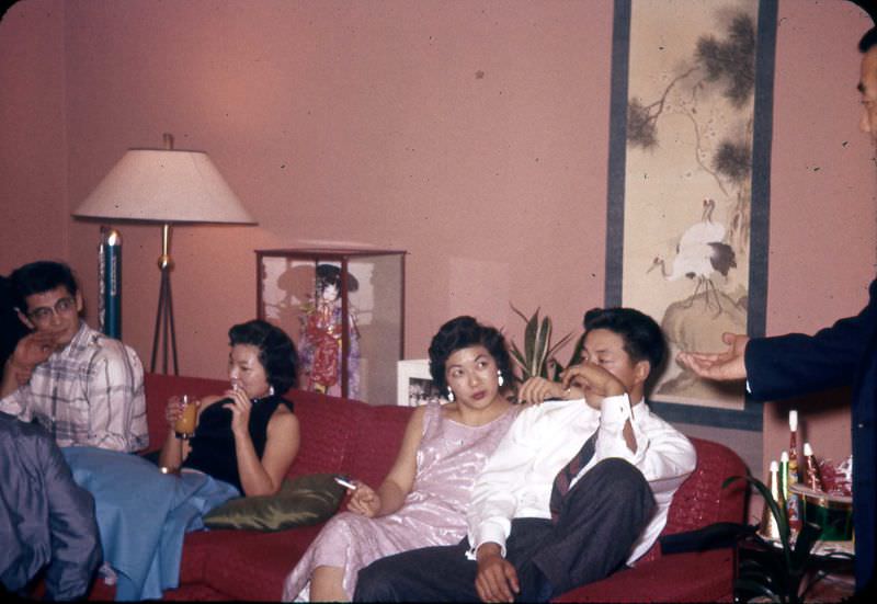 A Japanese-American Family's New Year's Eve in the Mid-1950s