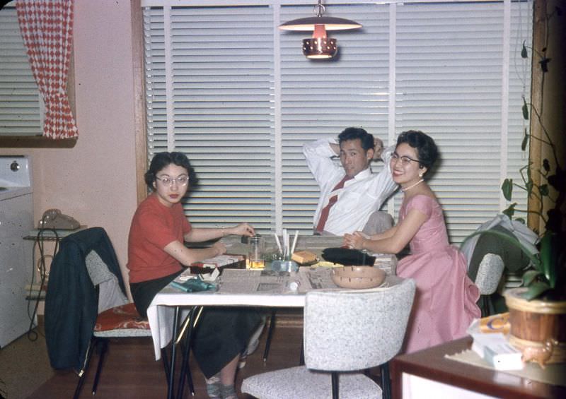 A Japanese-American Family's New Year's Eve in the Mid-1950s