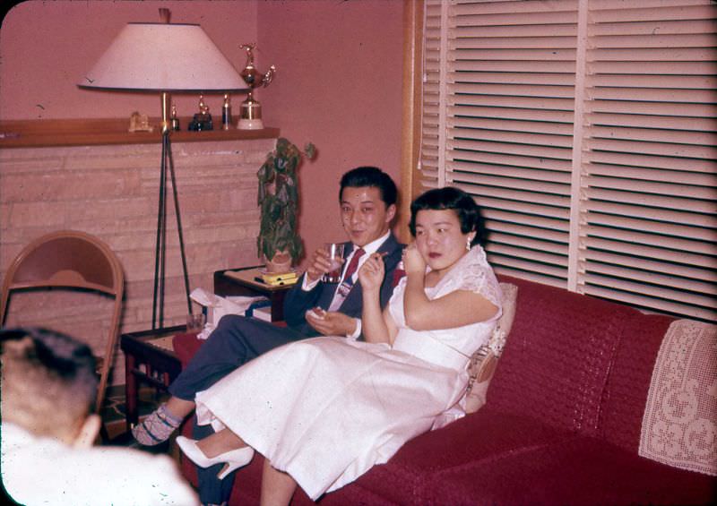 A Japanese-American Family's New Year's Eve in the Mid-1950s