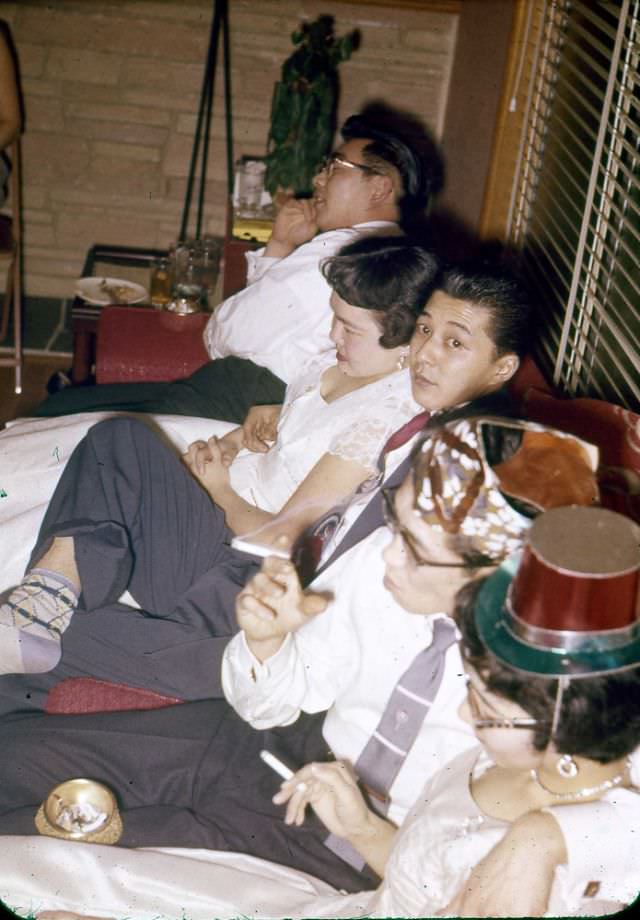 A Japanese-American Family's New Year's Eve in the Mid-1950s