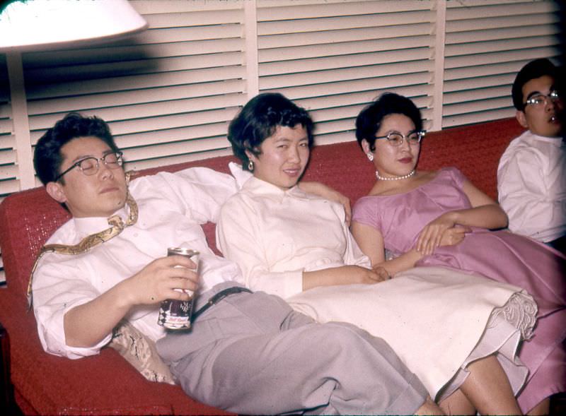 A Japanese-American Family's New Year's Eve in the Mid-1950s