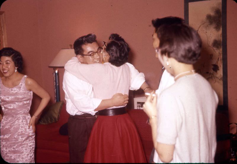 A Japanese-American Family's New Year's Eve in the Mid-1950s