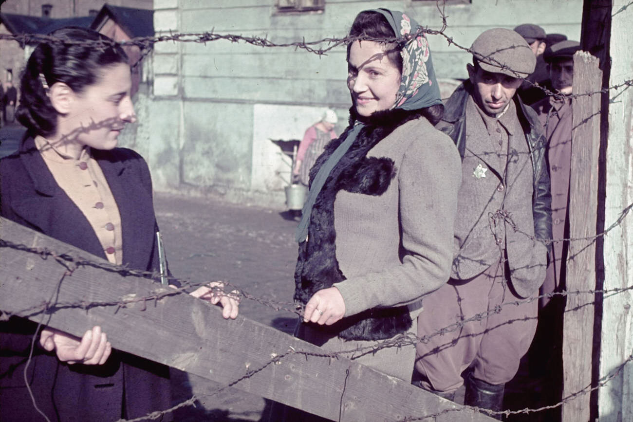 A young women, Kutno, Nazi-occupied Poland, 1939.