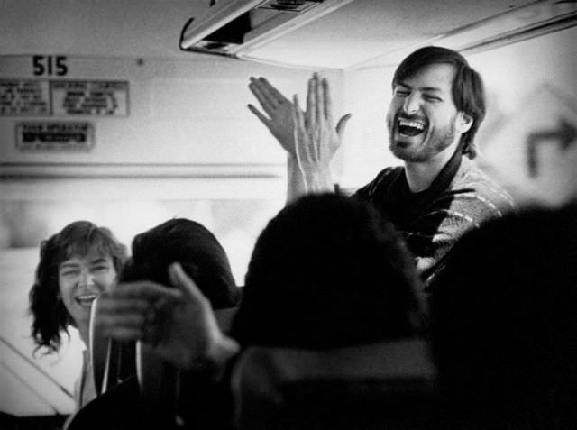 Steve Jobs & NeXT Employee Picnic, Santa Cruz, California,1987