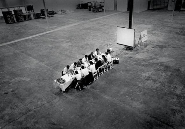 NeXT Factory, Board of Directors Luncheon, Fremont, California, 1986