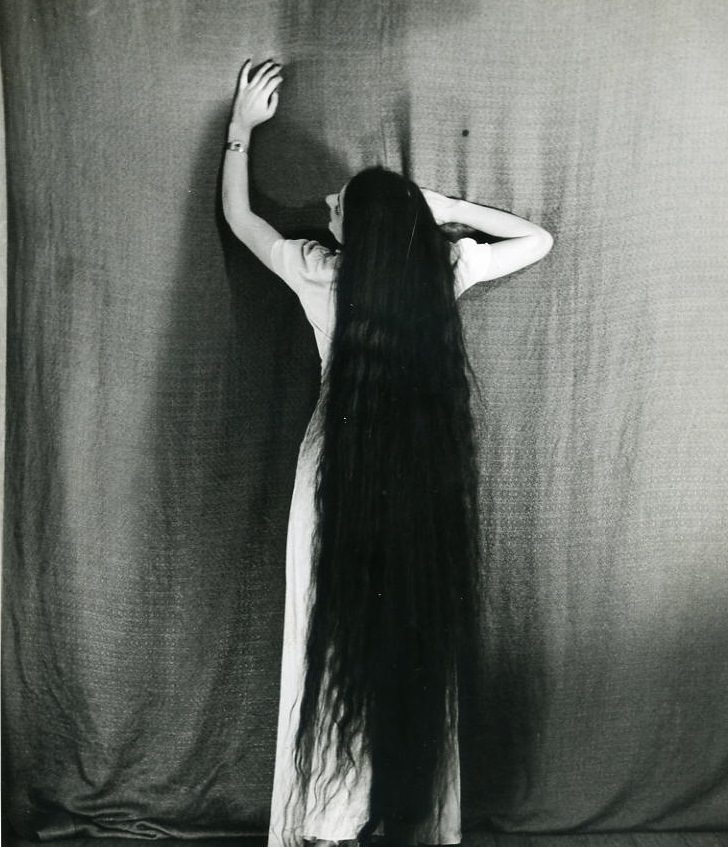 Flowing Locks: Specular Vintage Photos Long-Haired Ladies by Stan Shuttleworth