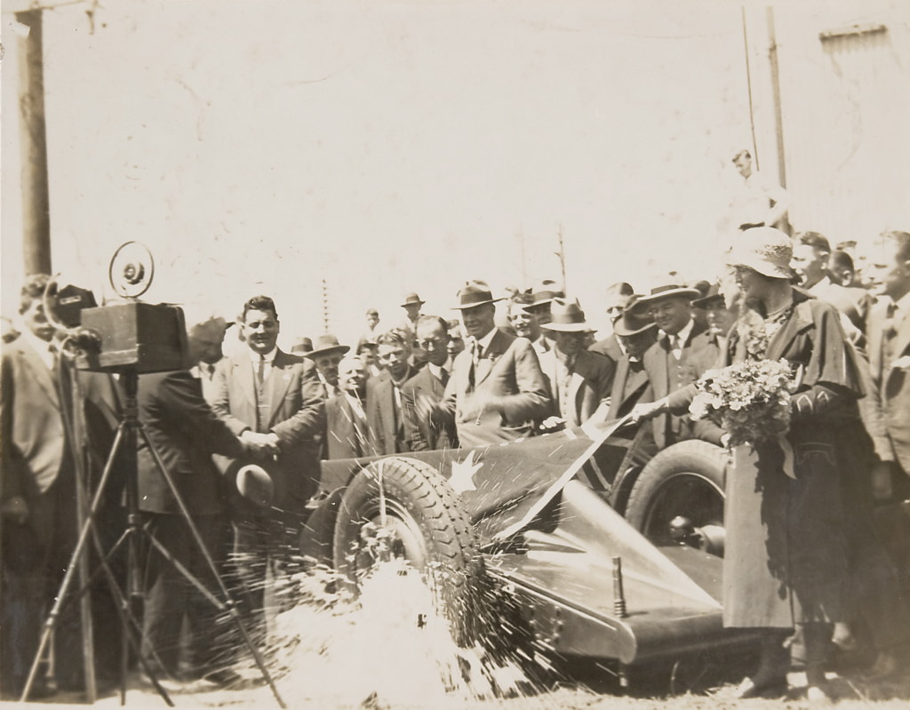 Launch of car F.H. Stewart Enterprise, 1926 - 1936