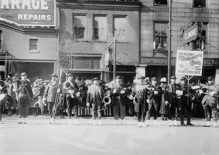 The Mummers Parade: always drawing a large crowd.