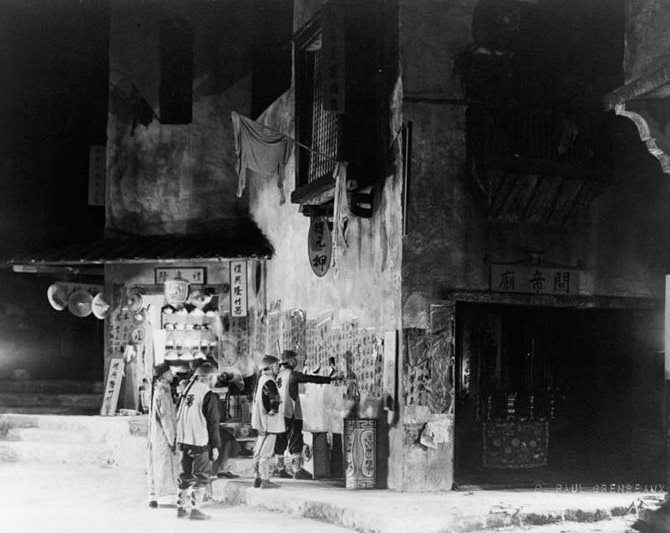 Los Angeles' Chinatown on New Year's Eve, 1922.