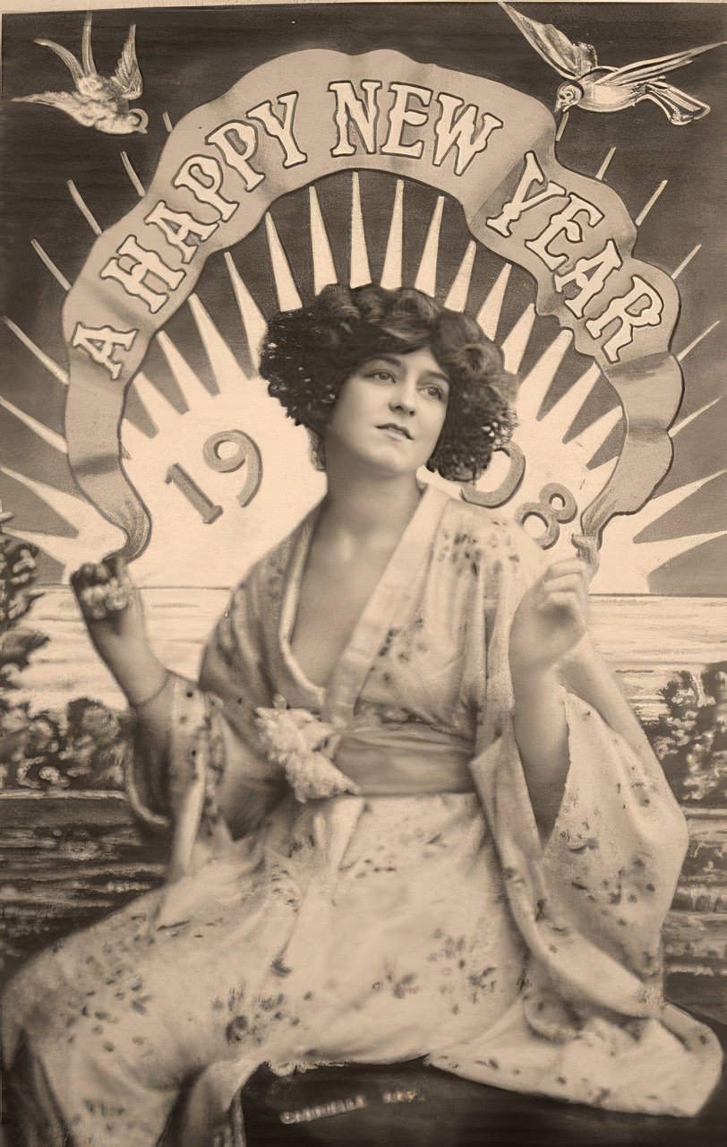 Happy New Year, 1908.