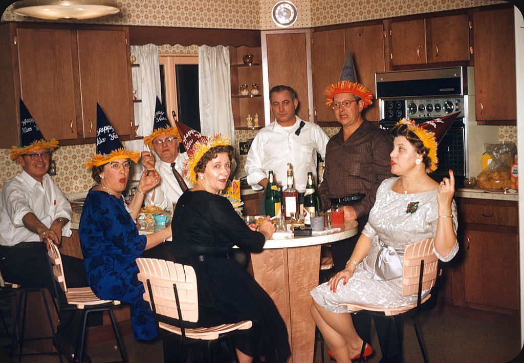 Fabulous Vintage Photos Show New Year's Eve Celebrations and Parties from the 1960s