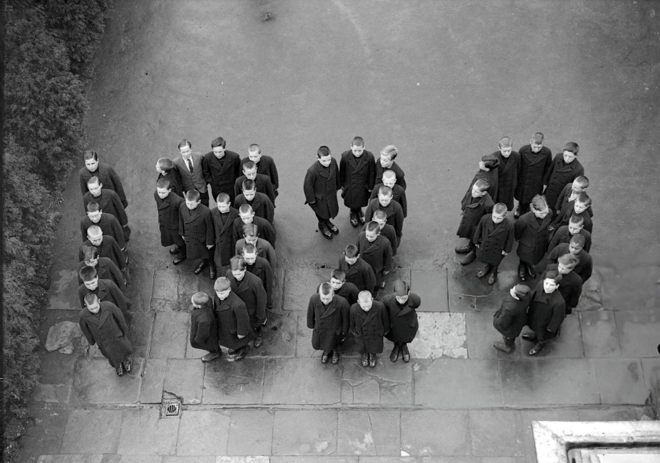 Boys from Doctor Barnardo's, 1929.