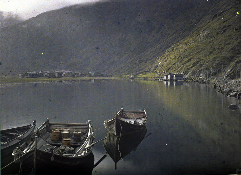 The First Color Photographs of Norway in 1910 by Adolf Miethe