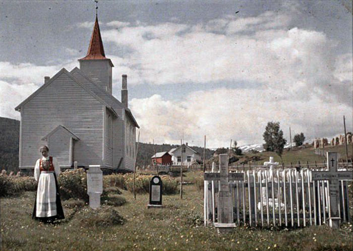 The First Color Photographs of Norway in 1910 by Adolf Miethe