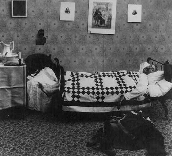 Short people don't need extra-long beds, 1896.