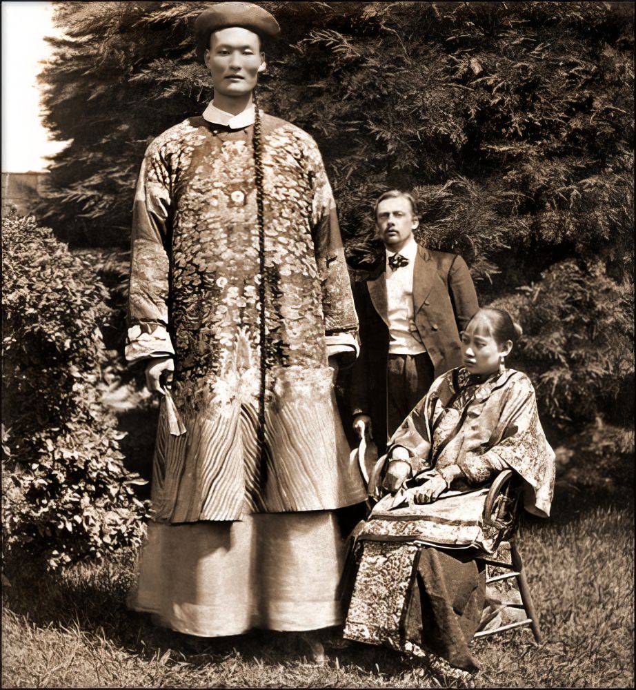 Chang the Chinese giant, c1870.