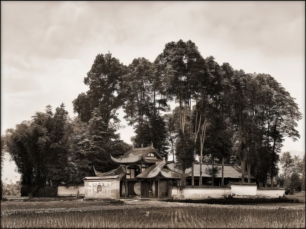 Kuan Hsien Temple, 1908.