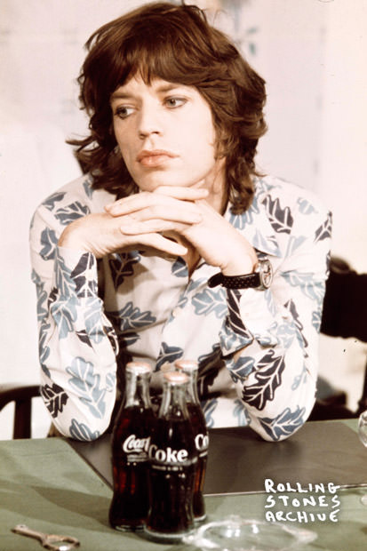 Mick Jagger Rolling Stones press conference, Amsterdam, Holland 12th October 1973