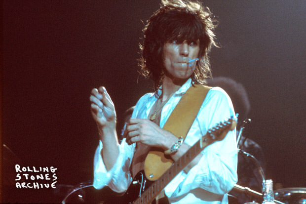 Keith Richards Unknown venue Autumn 1973