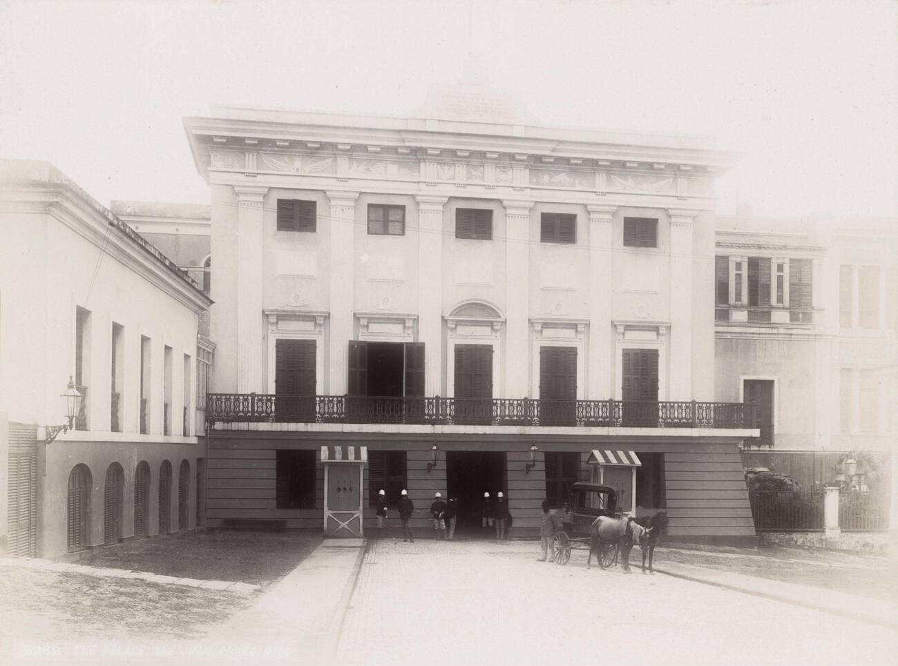 A palace in San Juan, Puerto Rico, 1900s