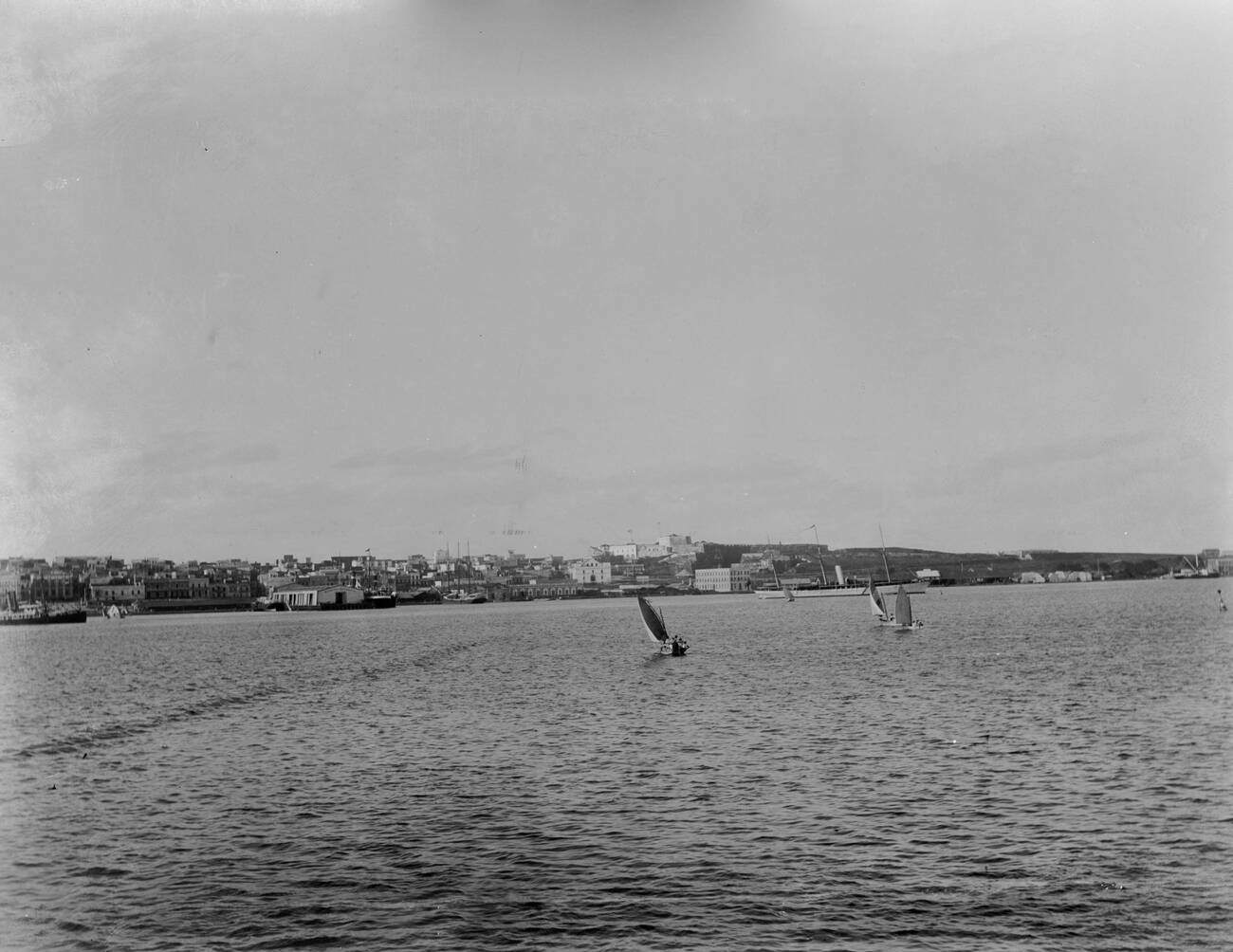 Steamer landing and San Cristobal, San Juan, Puerto Rico, 1900s