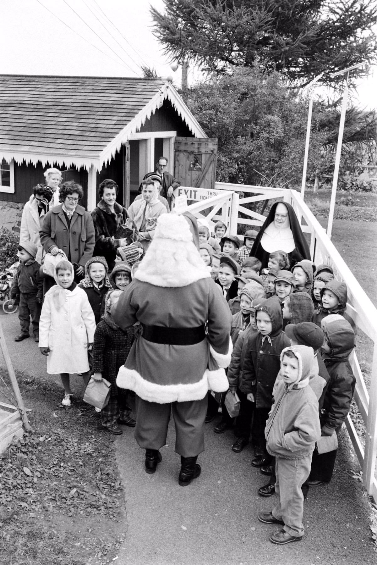 Santa Claus school, 1961.