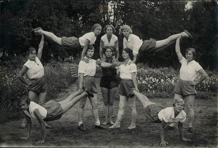 Strong Bodies, Strong Will: Vintage Photos of Soviet Sport Girls in the 1930s