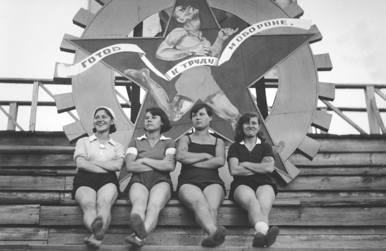 Strong Bodies, Strong Will: Vintage Photos of Soviet Sport Girls in the 1930s