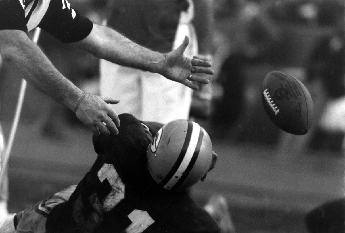 Green Bay's Jim Taylor (#31), Super Bowl I, 1967