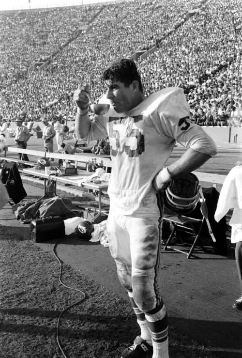 Chiefs linebacker E. J. Holub, Super Bowl I, 1967