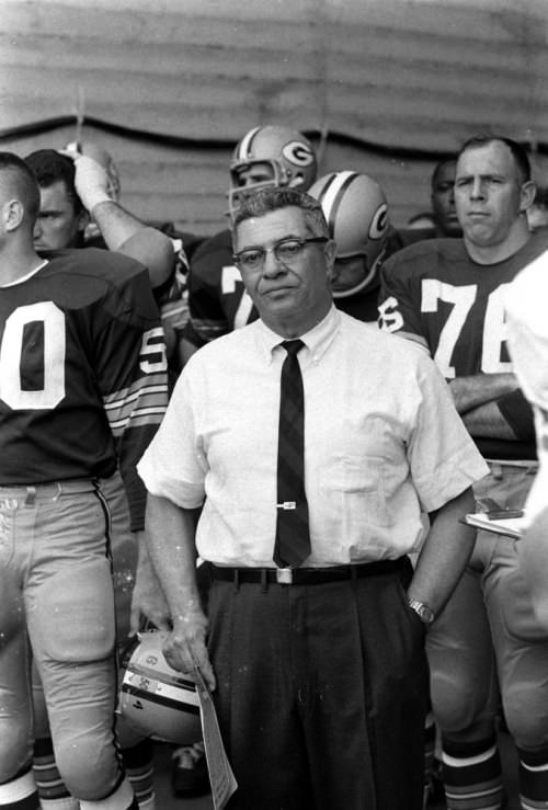 Packers head coach Vince Lombardi, Super Bowl I, 1967