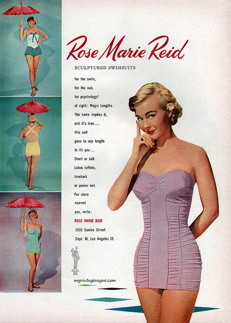 Sun, Sand, and Style: Looking at Swimwear Fashions of the 1940s and 1950s