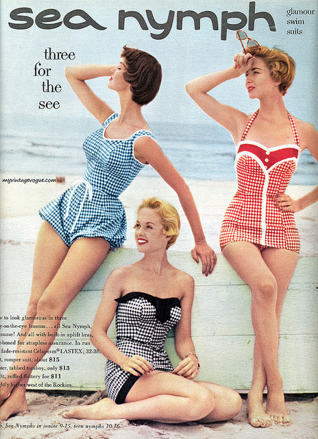 Sun, Sand, and Style: Looking at Swimwear Fashions of the 1940s and 1950s