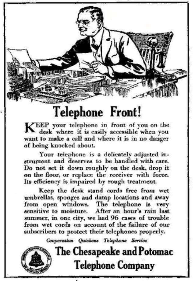 Ring-Ring! A Guide to Using the Telephone Published in 1917