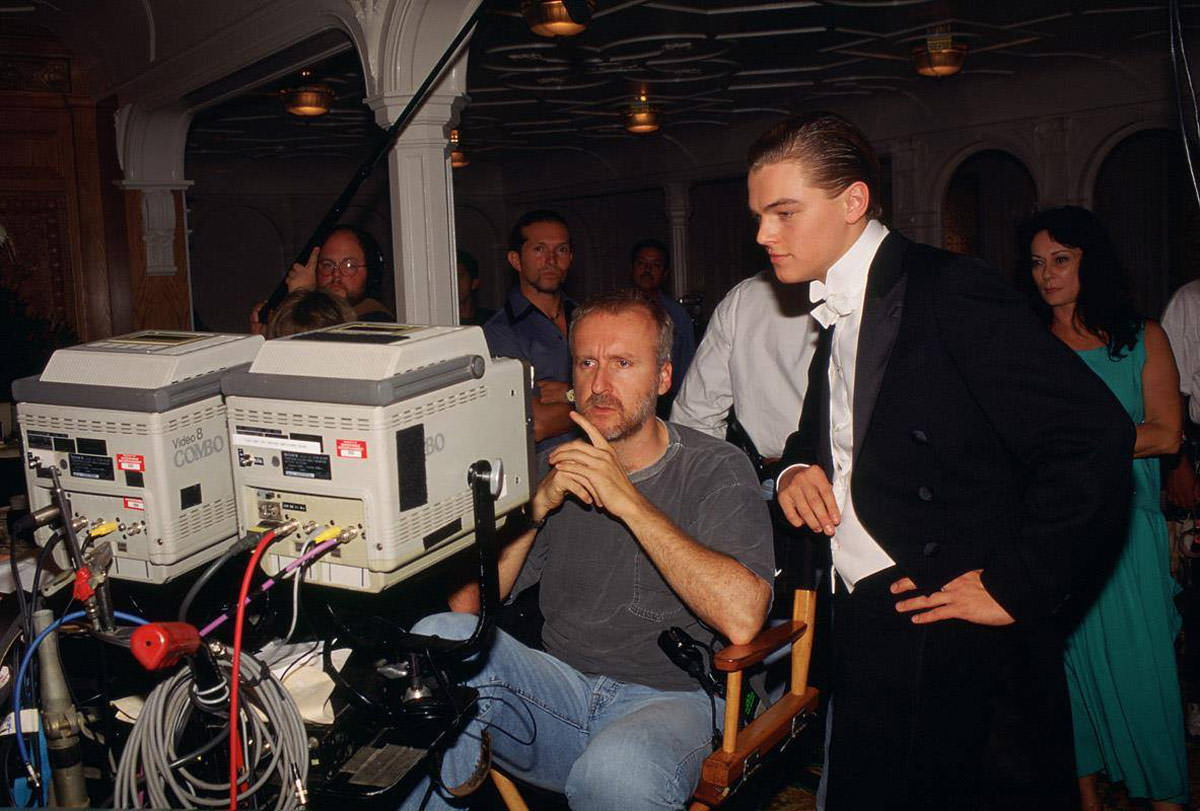 The Monumental Production and Behind the Scenes Photos of Titanic 1997