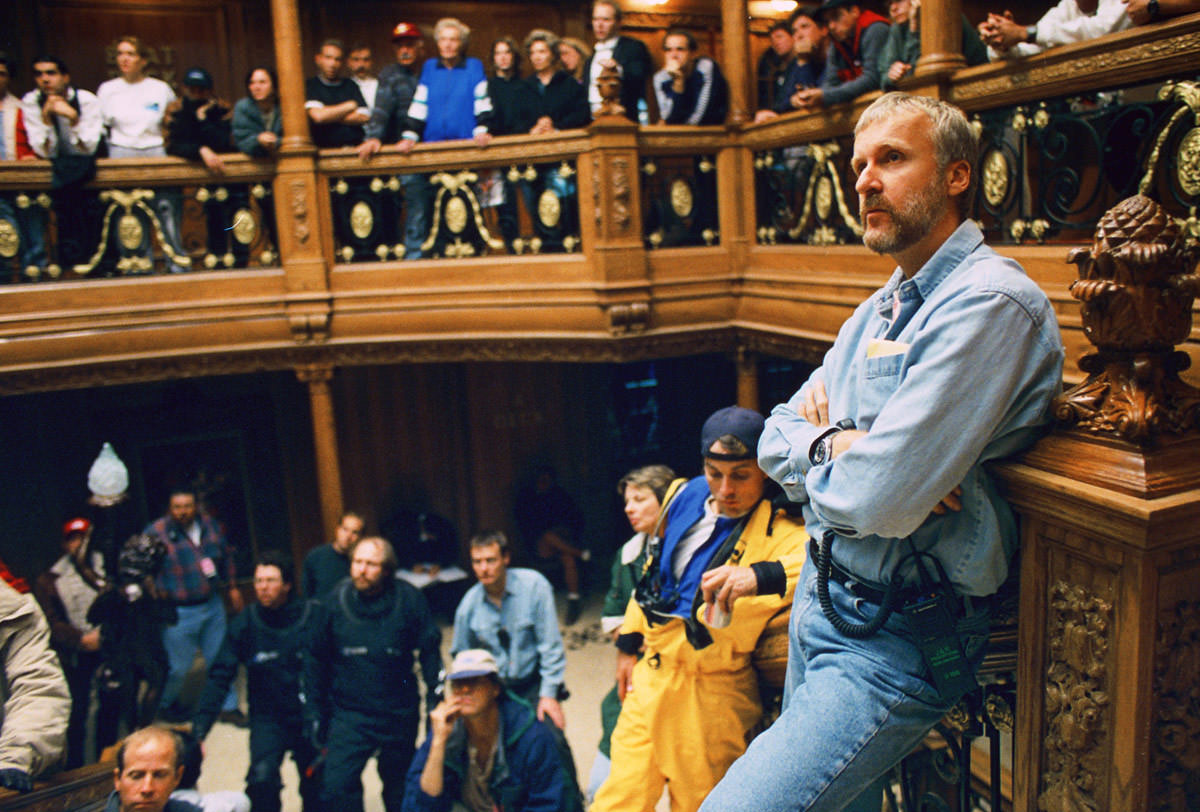 The Monumental Production and Behind the Scenes Photos of Titanic 1997