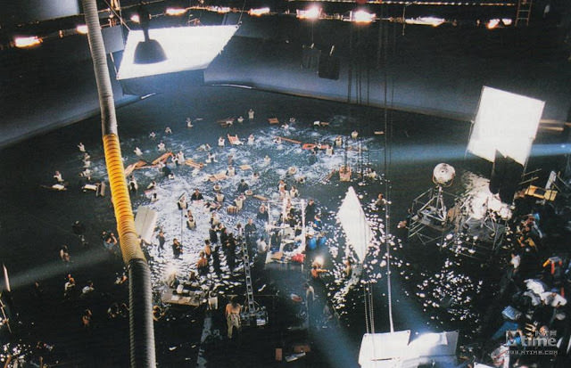 The Monumental Production and Behind the Scenes Photos of Titanic 1997