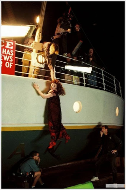 The Monumental Production and Behind the Scenes Photos of Titanic 1997