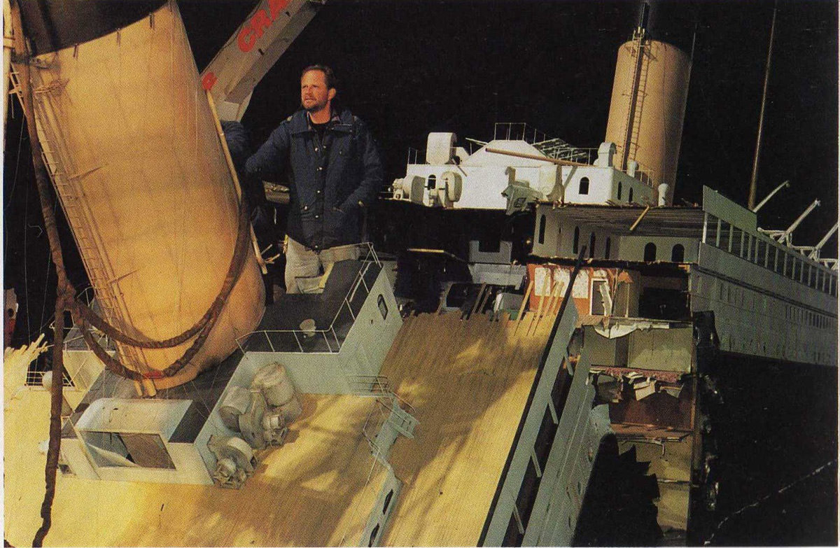 The Monumental Production and Behind the Scenes Photos of Titanic 1997