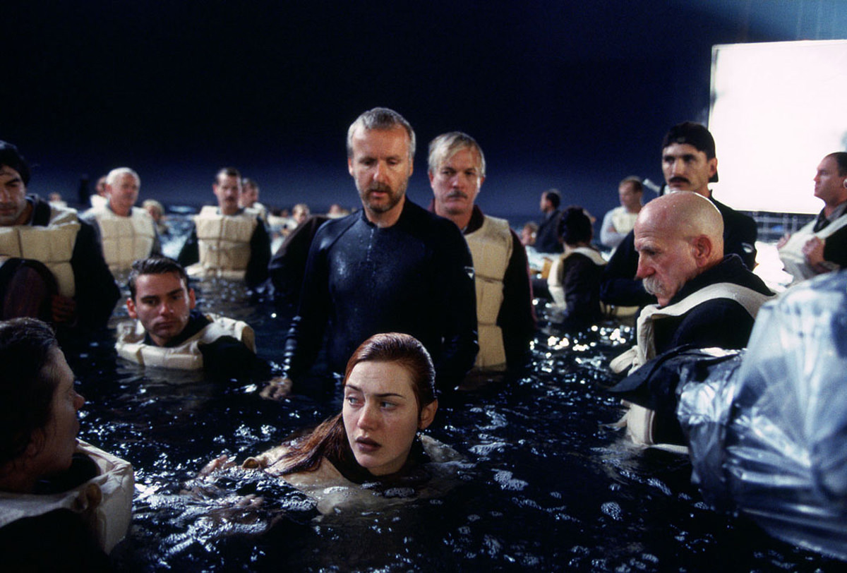 The Monumental Production and Behind the Scenes Photos of Titanic 1997