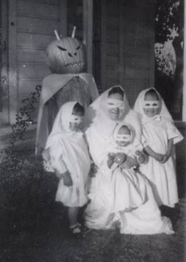 Spooktacularly Strange: Bizarre Vintage Halloween Costumes from the Past