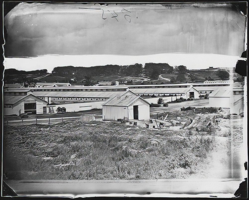 Cavalry stables, Geisboro, D.C.