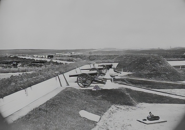 Fort Carroll. Defenses of Washington, D.C., near Giesboro