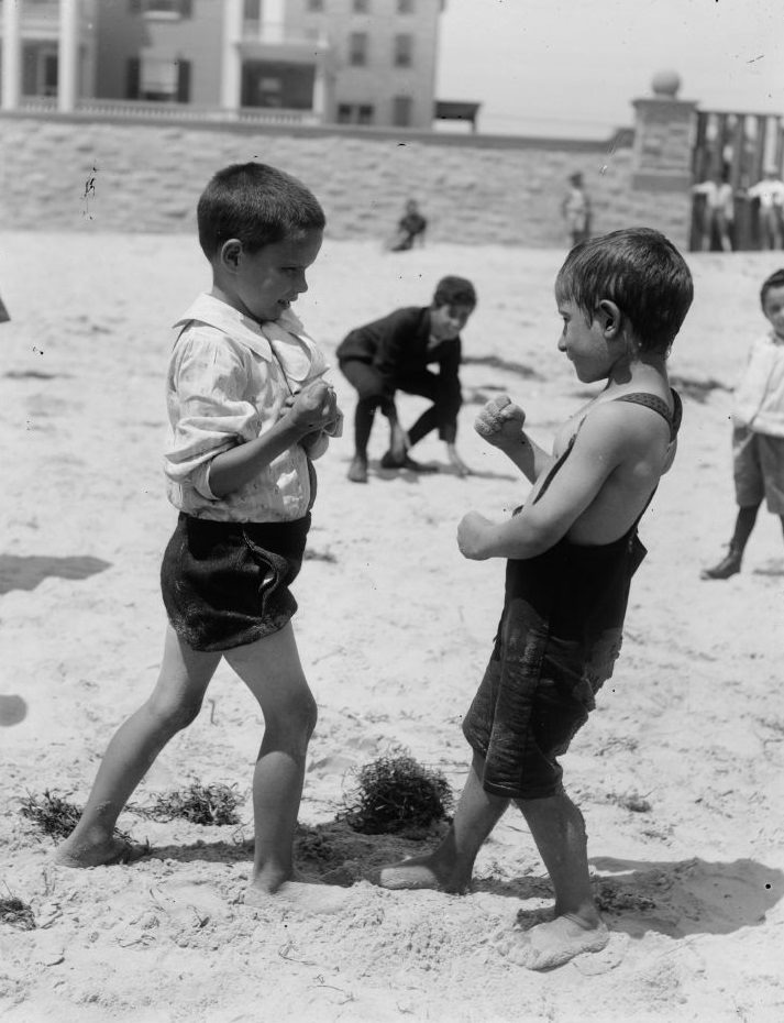 Atlantic City beach.